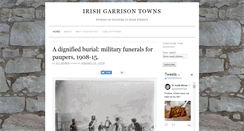 Desktop Screenshot of irishgarrisontowns.com